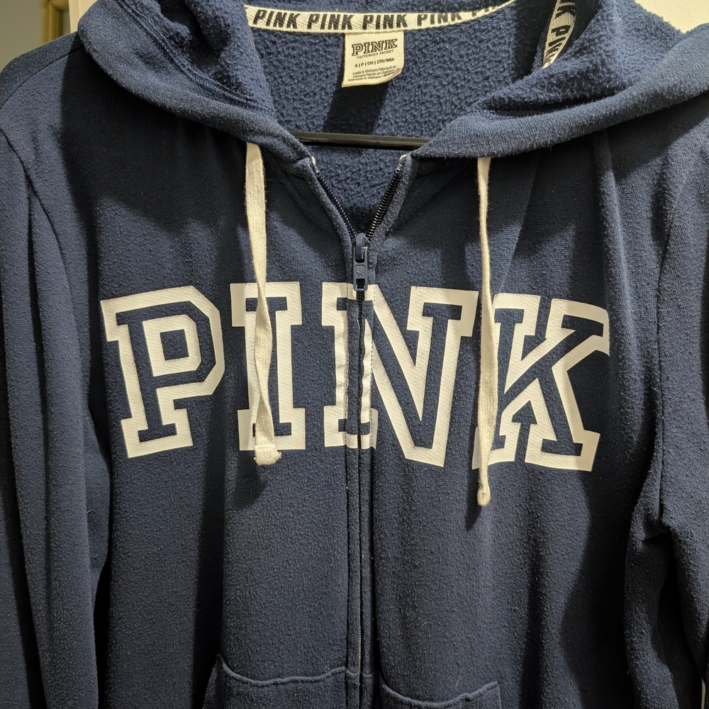 PINK Victoria's Secret Navy Hoodie